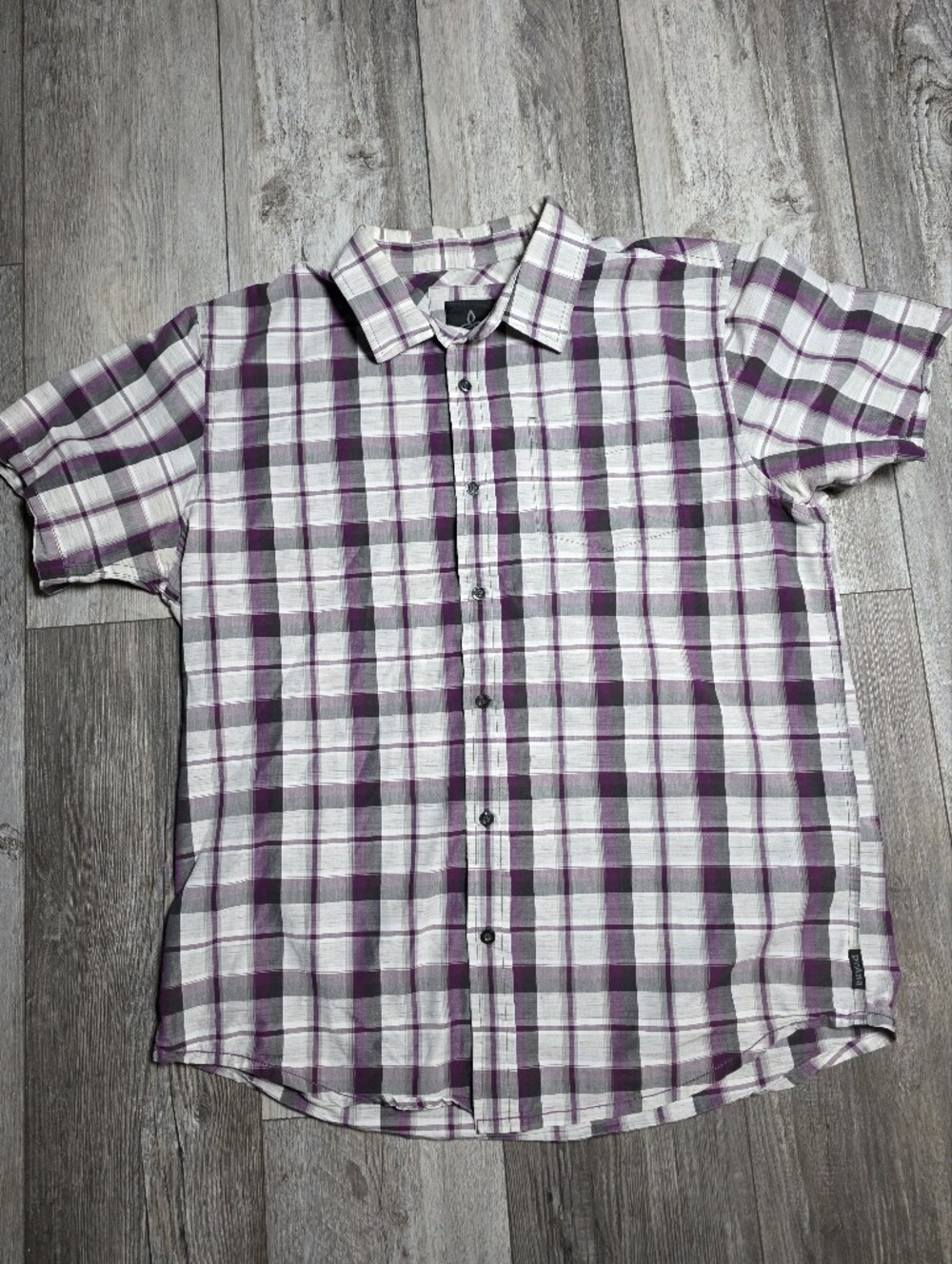 Prana Men's Tamarack Lightweight Button-down Short Sleeve Shirt Sz Large